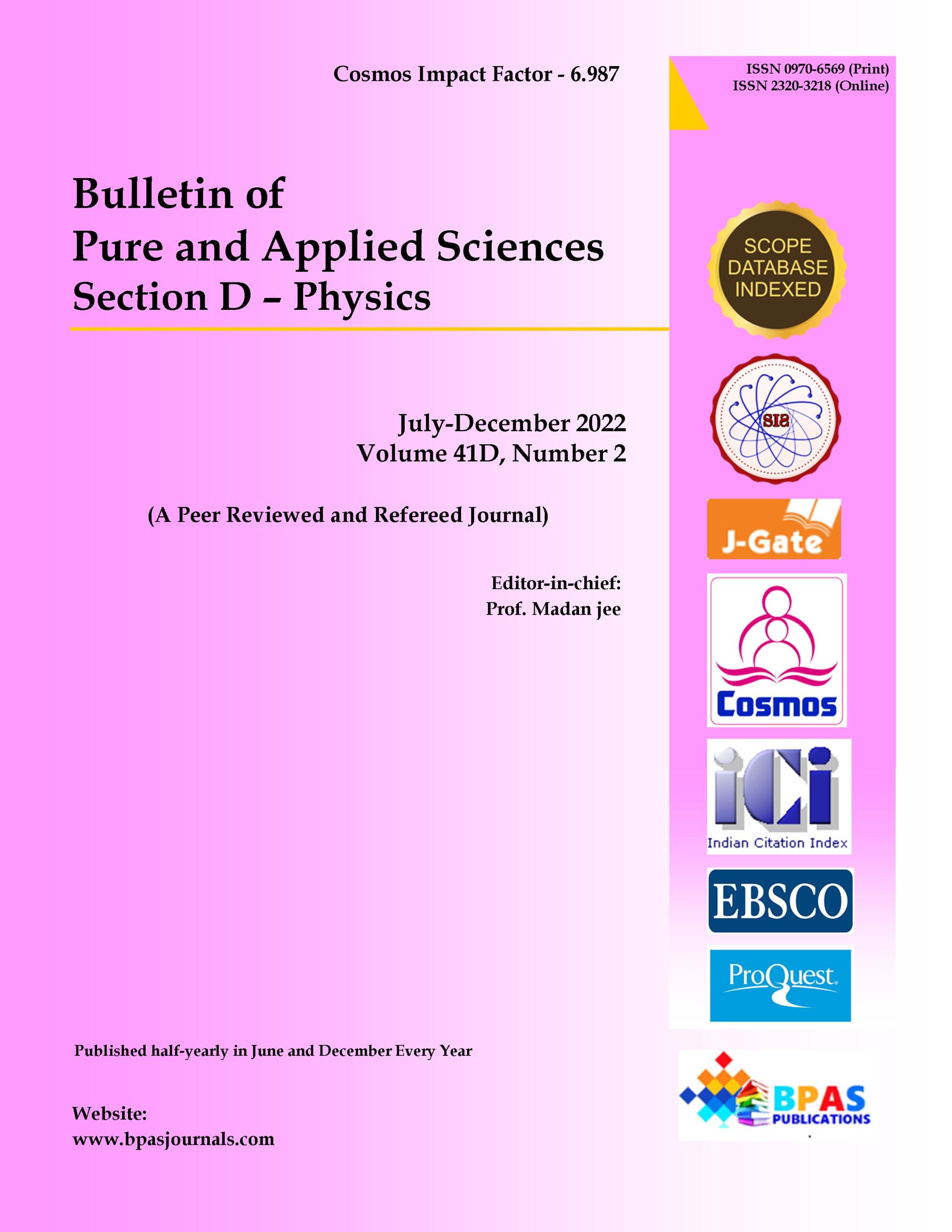 Front cover of Physcis DEC 2022