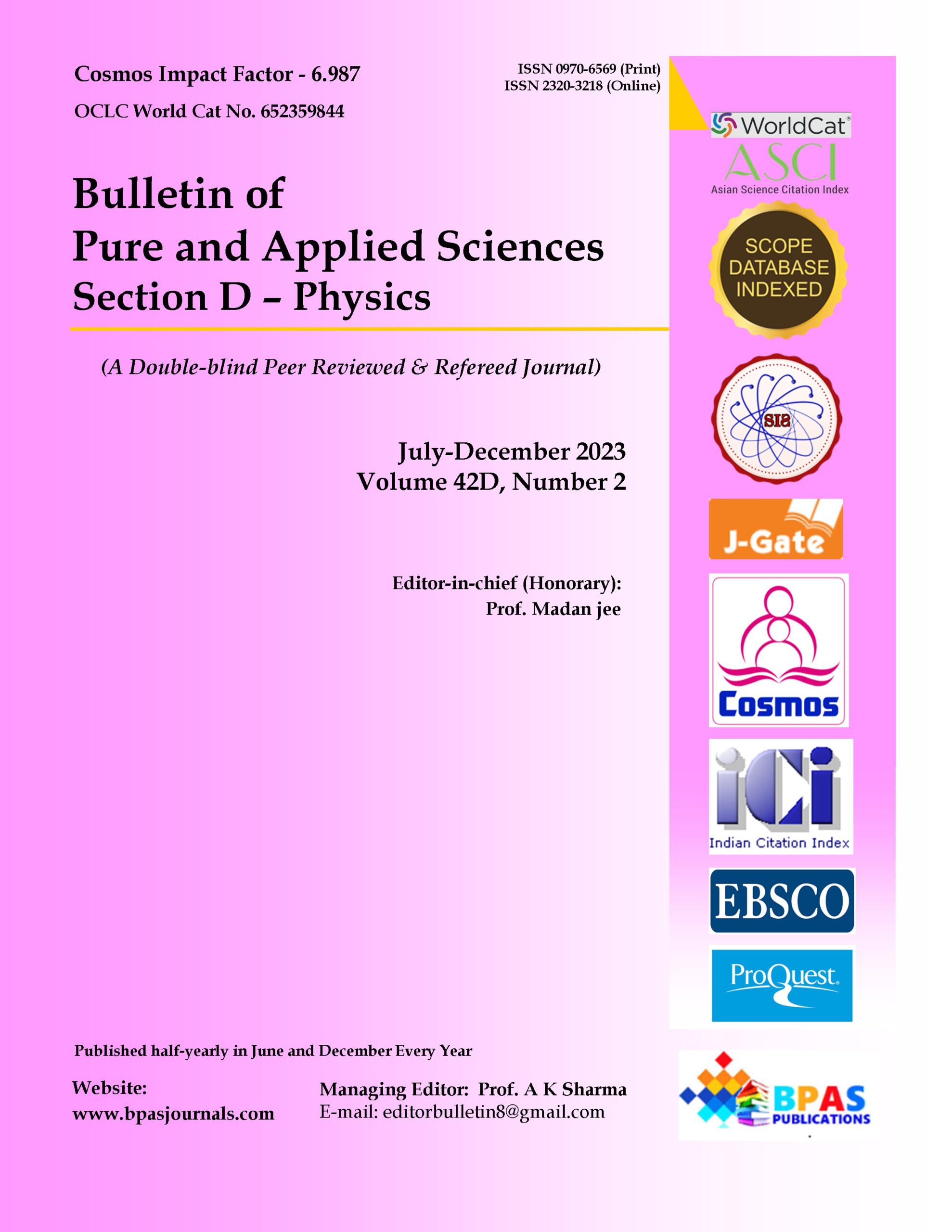 Front cover of Physcis DEC 2023